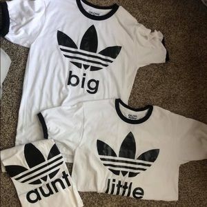 Sorority Big Little Reveal Shirts Adidas